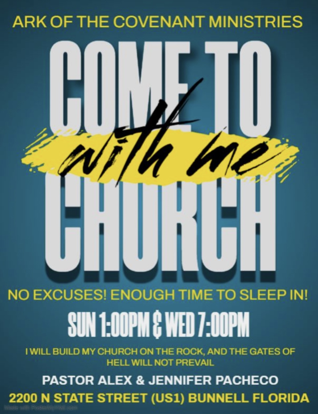 CHURCH FLYER